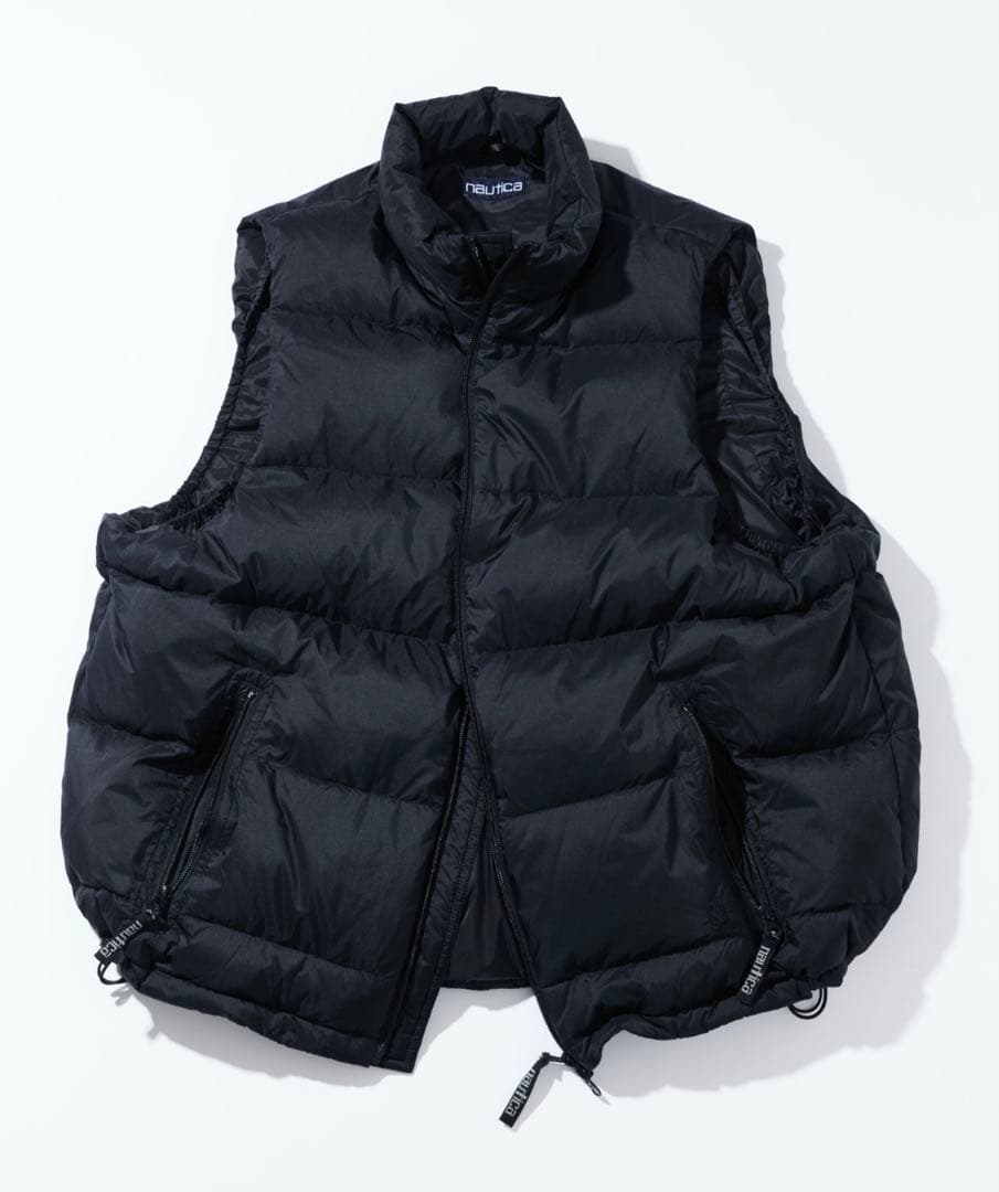 Nautica ダウンベスト ブラック M