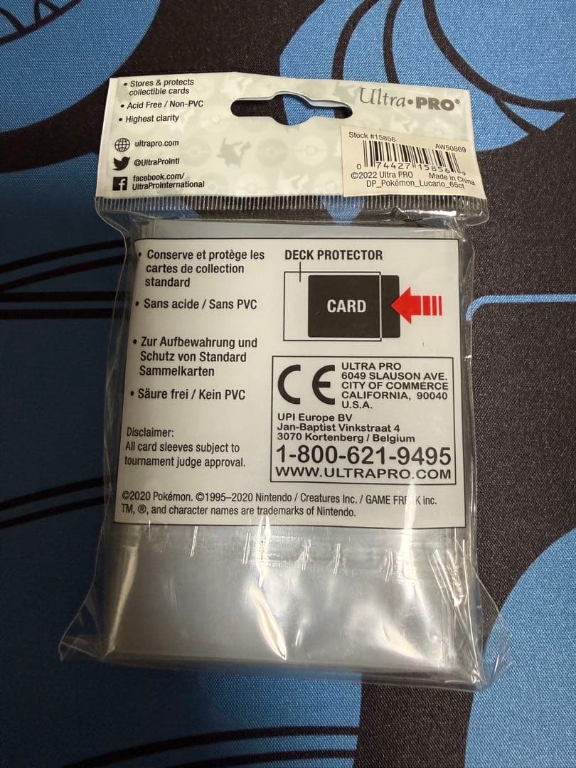 ポケモンカード ルカリオ海外プレミアムコレクション/デッキシールドセット