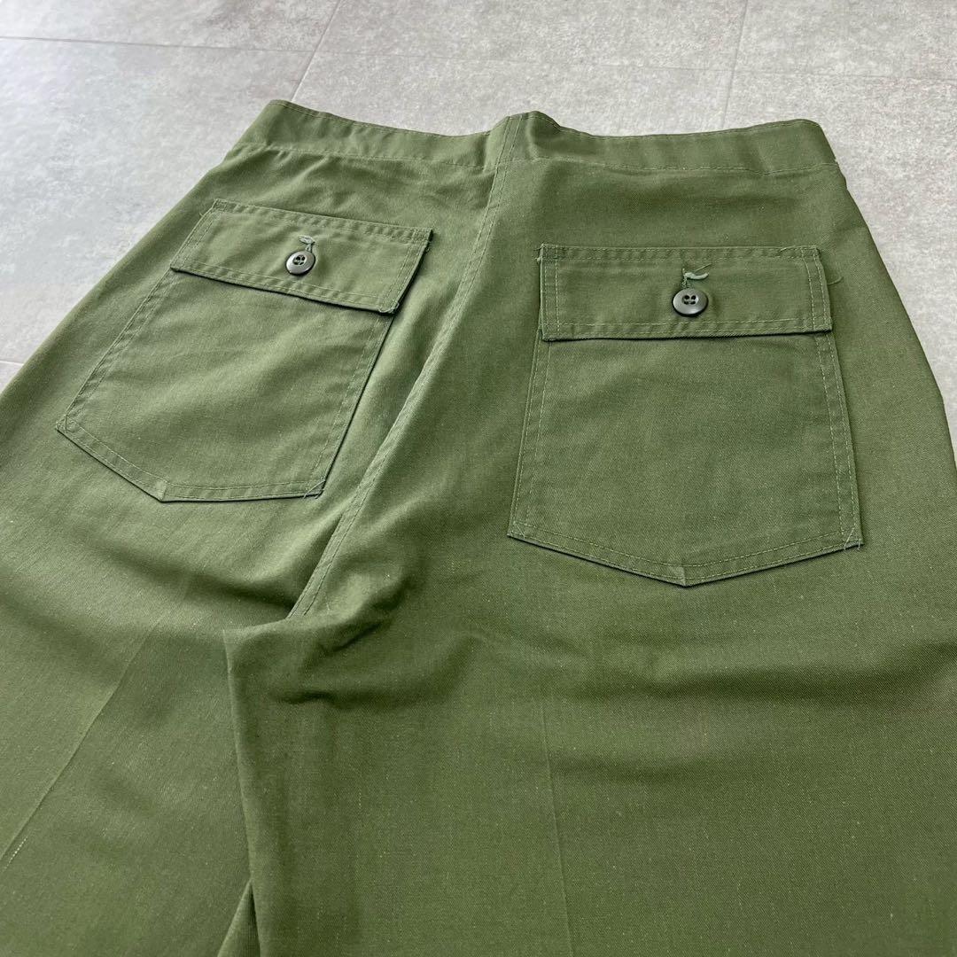 34×31 アメリカ軍　OG507 ベイカーパンツ　実物　オリジナル　ビンテージ