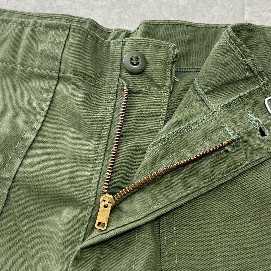 34×31 アメリカ軍　OG507 ベイカーパンツ　実物　オリジナル　ビンテージ