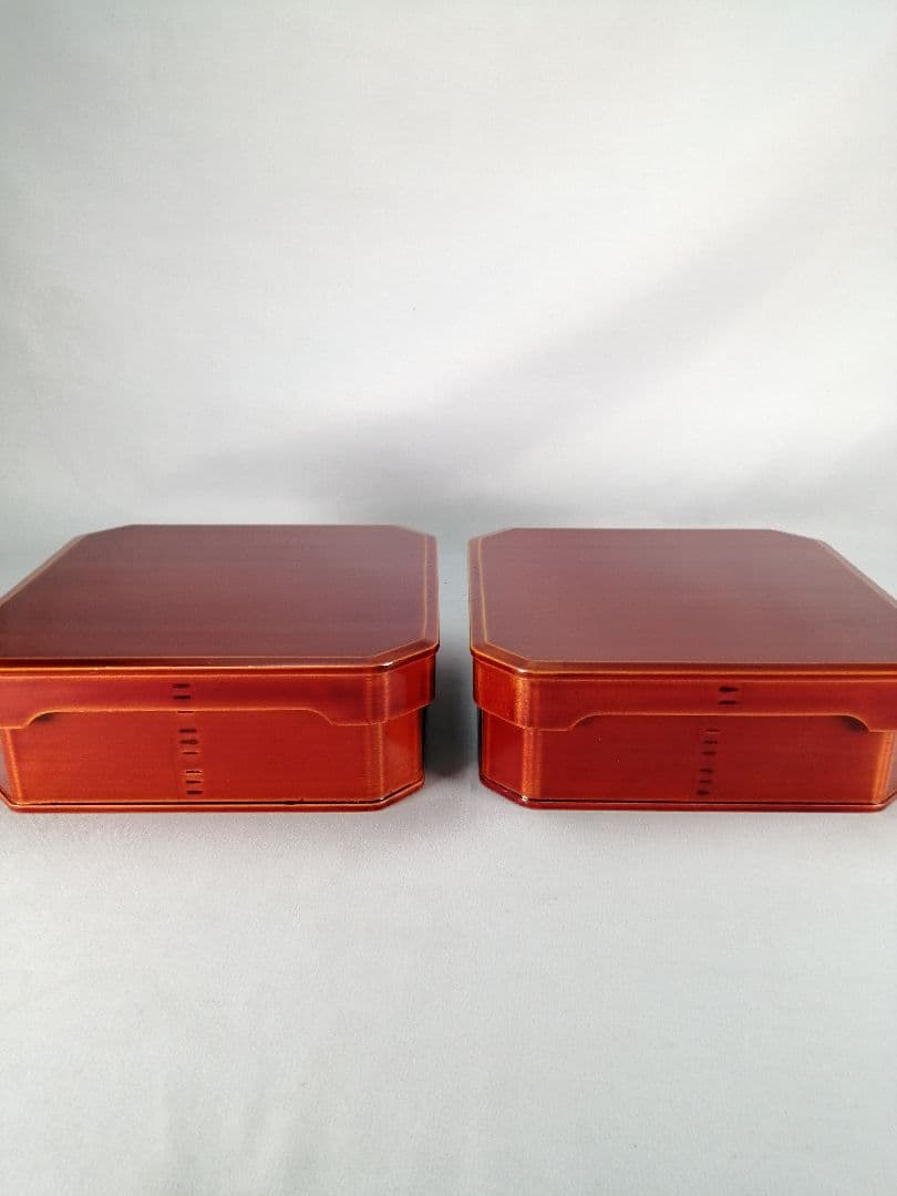 【茶事道具】春慶塗大徳寺重　弁当箱　主菓子　懐石道具370