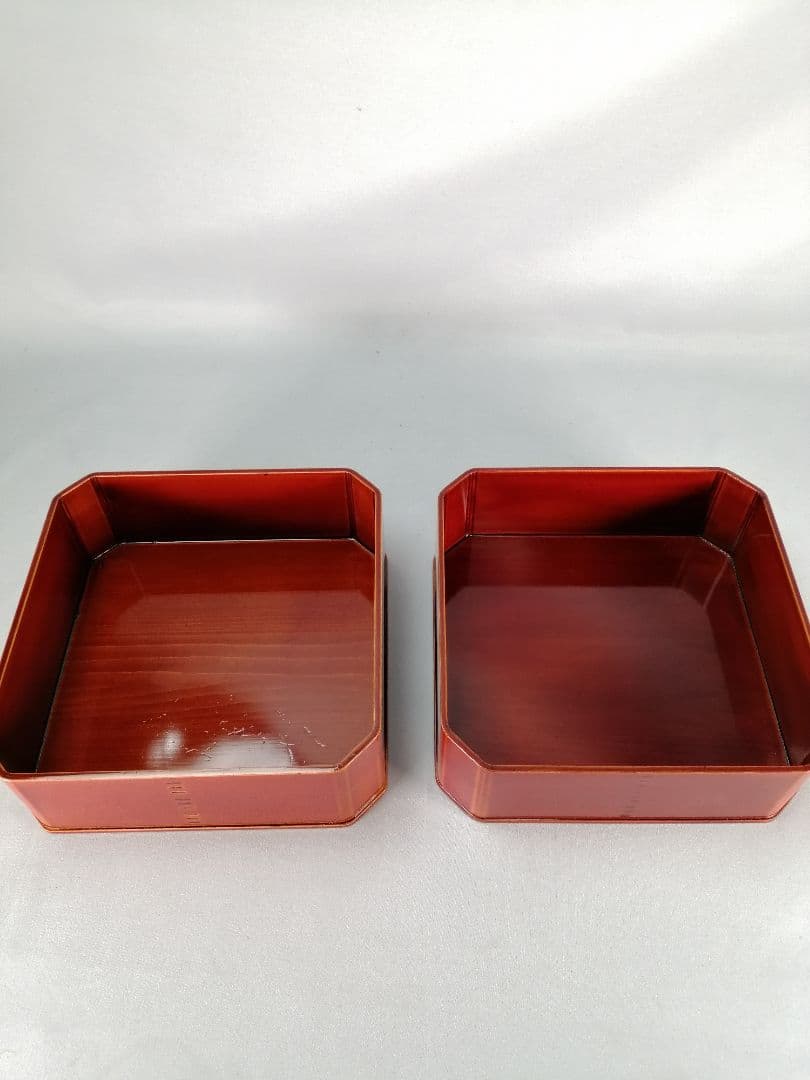 【茶事道具】春慶塗大徳寺重　弁当箱　主菓子　懐石道具370