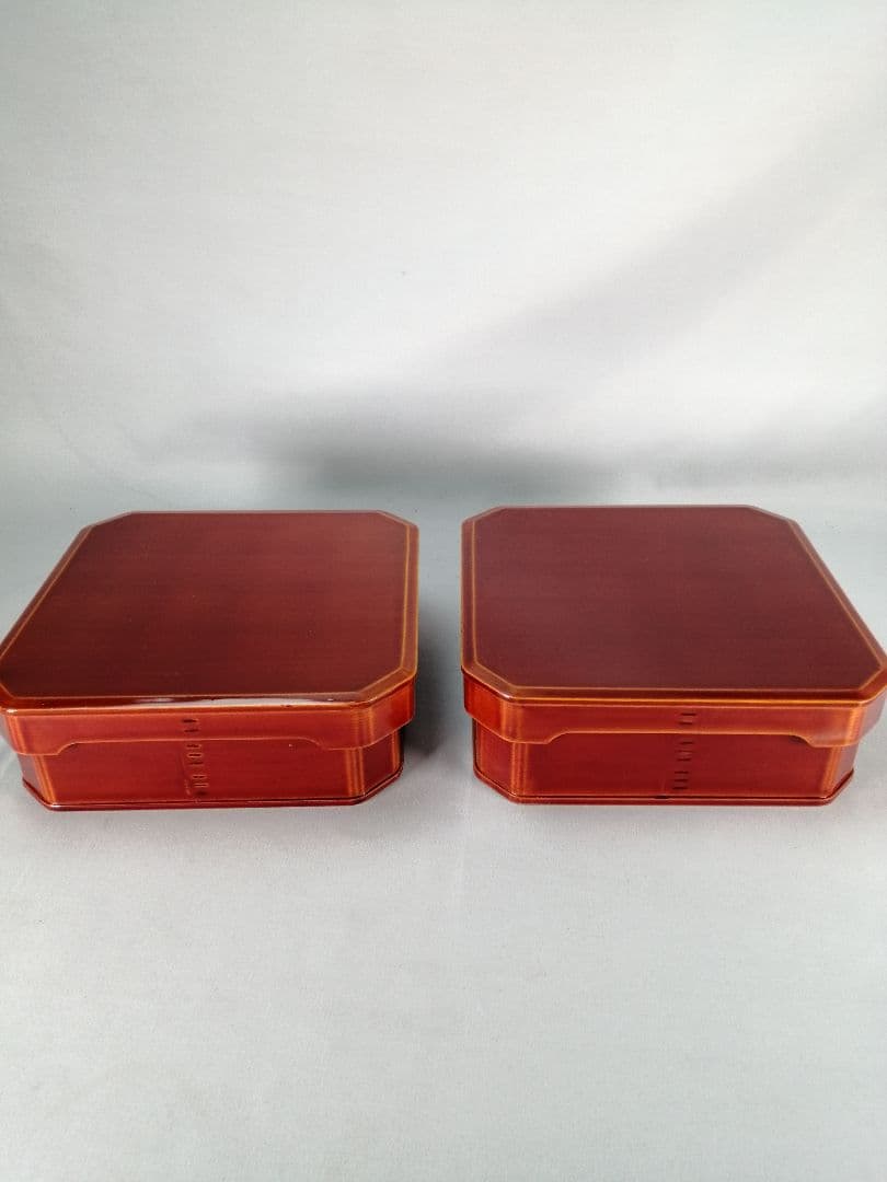 【茶事道具】春慶塗大徳寺重　弁当箱　主菓子　懐石道具370