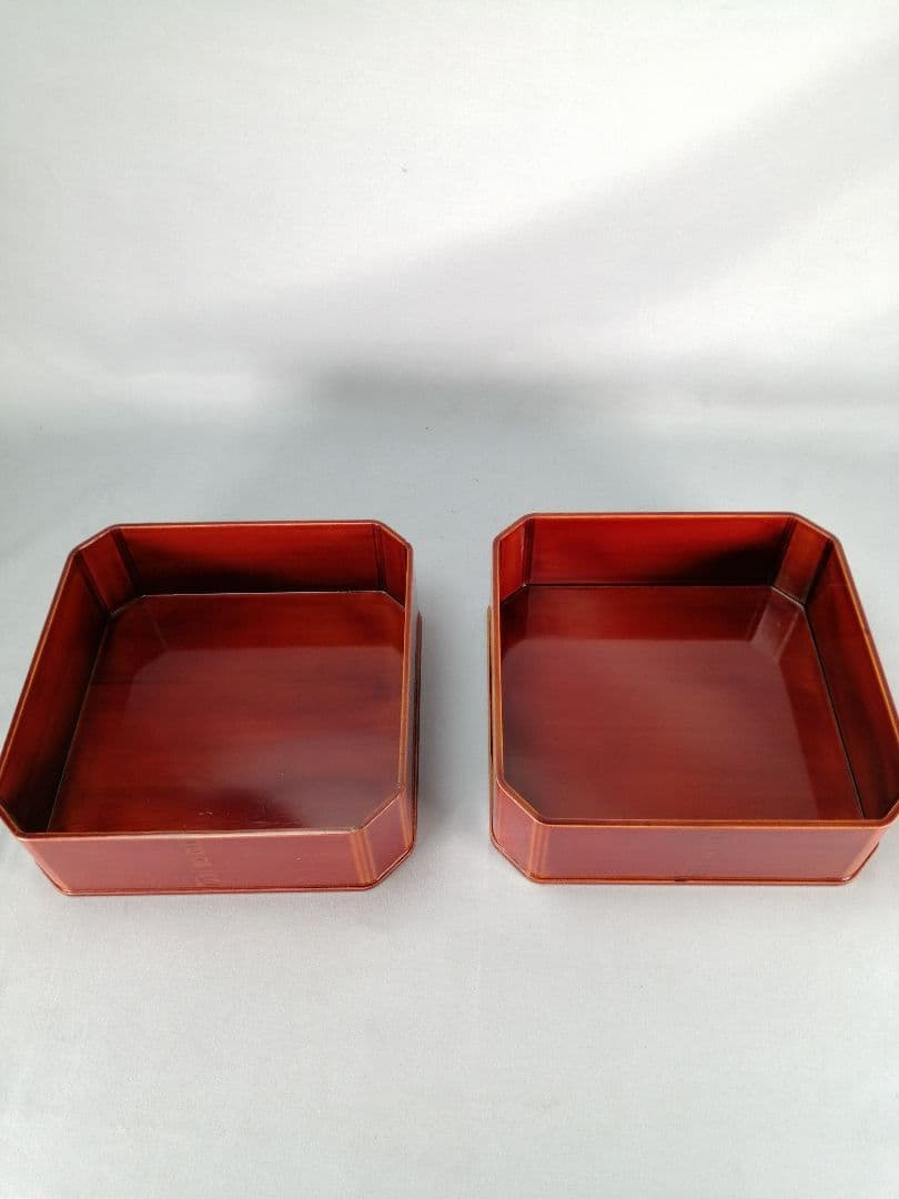 【茶事道具】春慶塗大徳寺重　弁当箱　主菓子　懐石道具370