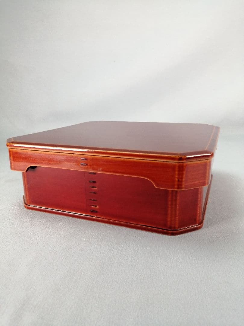 【茶事道具】春慶塗大徳寺重　弁当箱　主菓子　懐石道具370