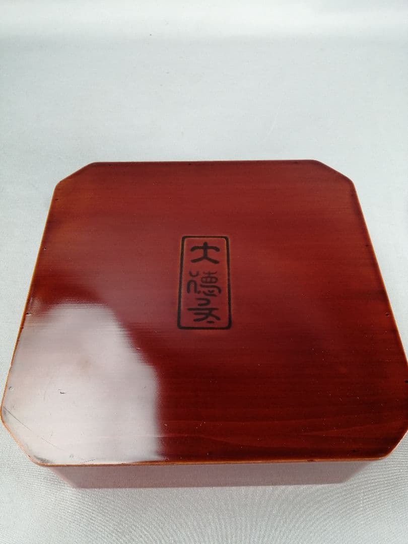 【茶事道具】春慶塗大徳寺重　弁当箱　主菓子　懐石道具370
