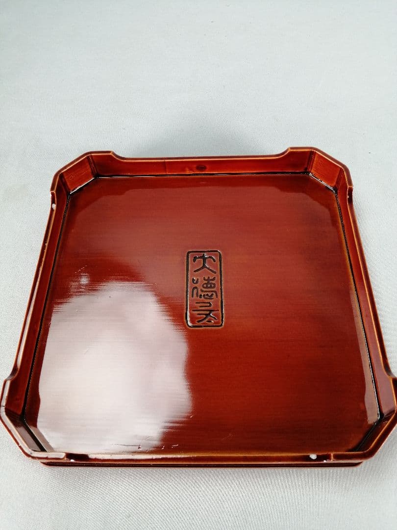 【茶事道具】春慶塗大徳寺重　弁当箱　主菓子　懐石道具370