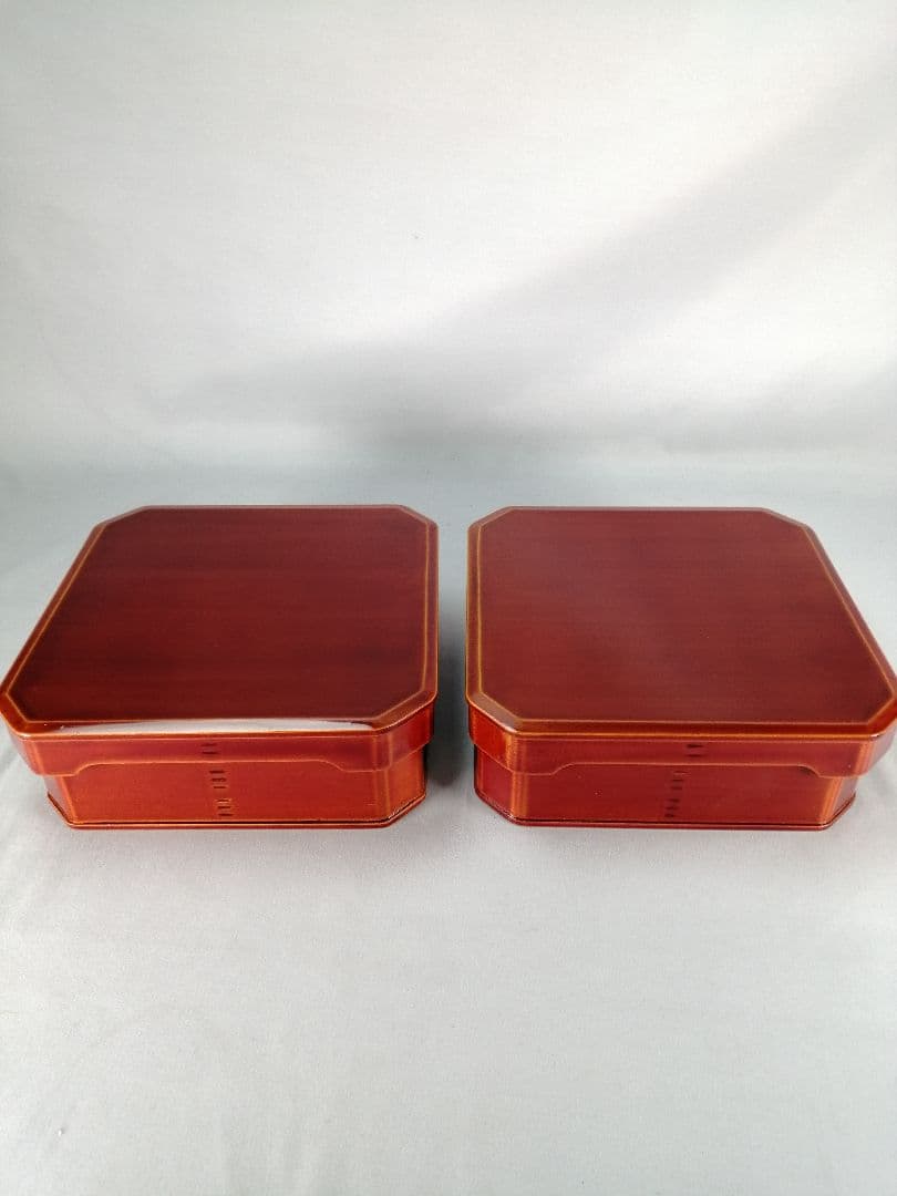 【茶事道具】春慶塗大徳寺重　弁当箱　主菓子　懐石道具370