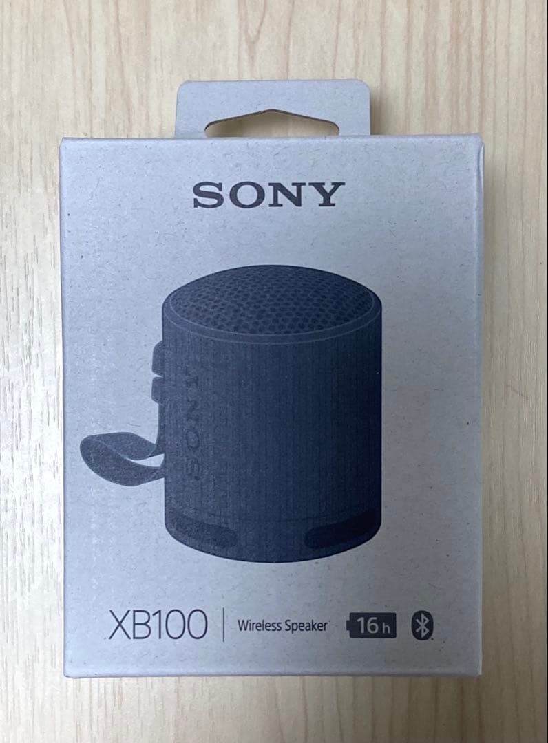 SONY XB100 ワイヤレススピーカー ブラック☆5年保証付き☆新品未使用