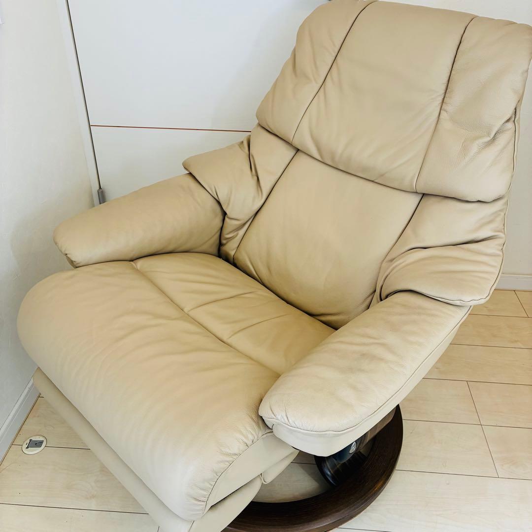 【状態良好】希少　EKORNESエコーネス ストレスレスチェア　レノ　電動タイプ