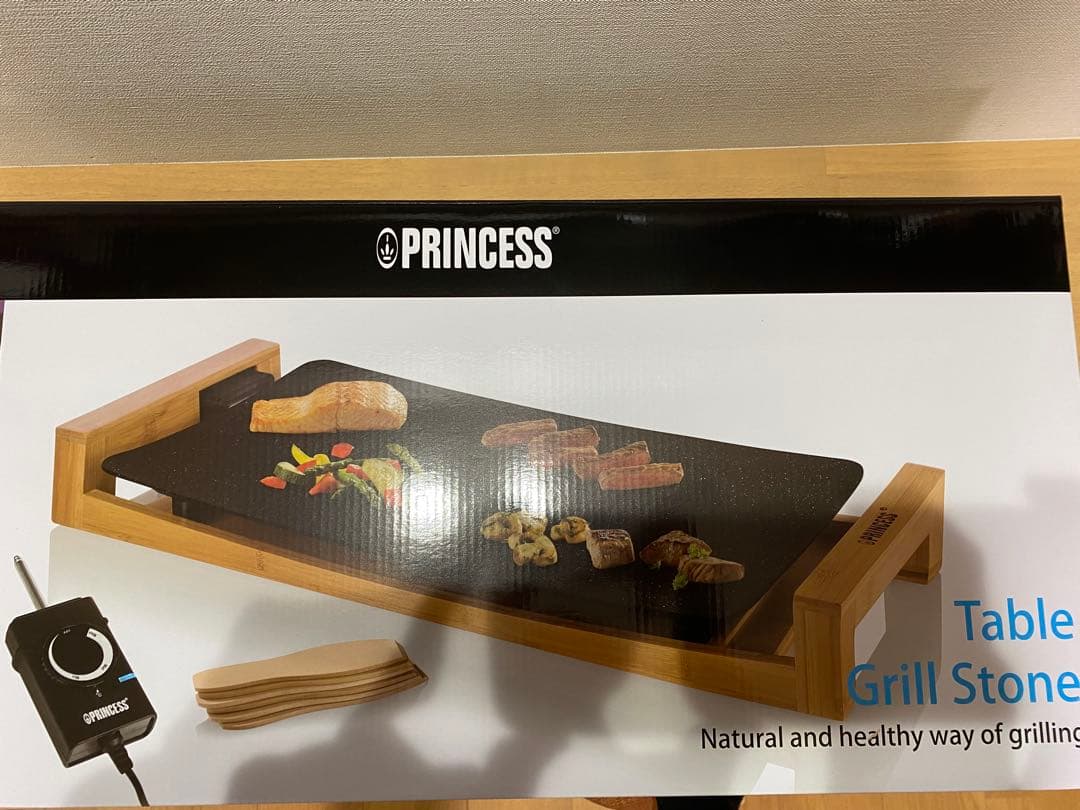 PRINCESS Table Grill Stone ブラック