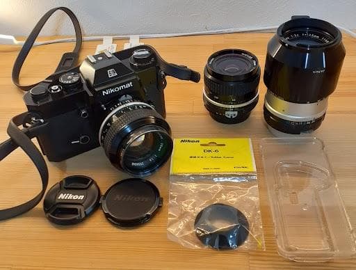 日*9様 60L0107-03Nikomat ELカメラ50mm f/1.4他2