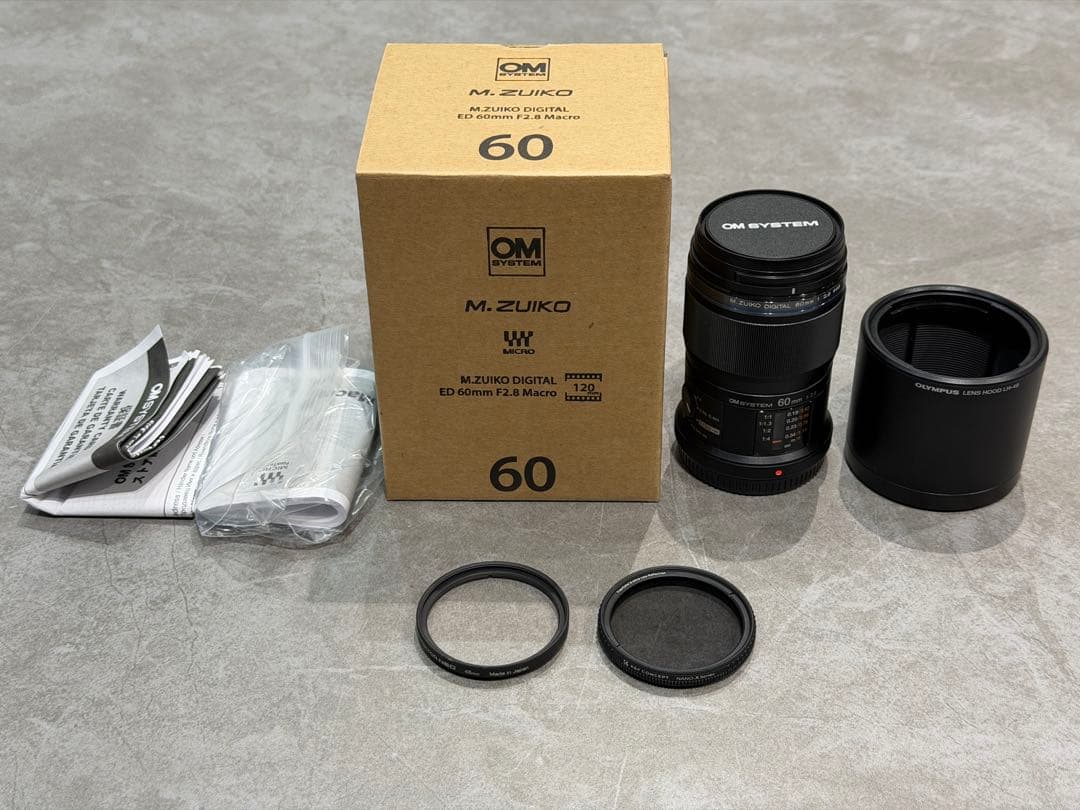 レンズ(単焦点) M.ZUIKO DIGITAL ED 60mm F2.8 Macro