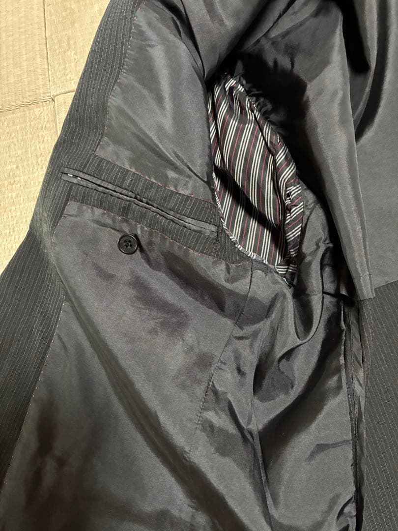 バーバリーブラックレーベル　スリーピーススーツ　38L