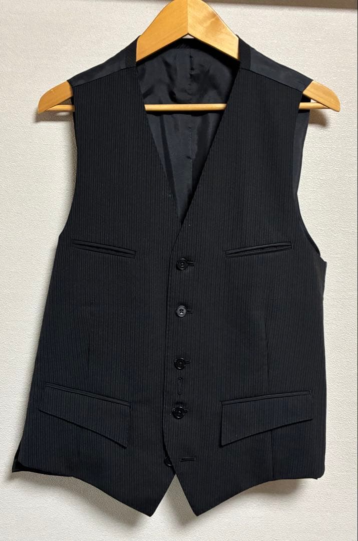 バーバリーブラックレーベル　スリーピーススーツ　38L