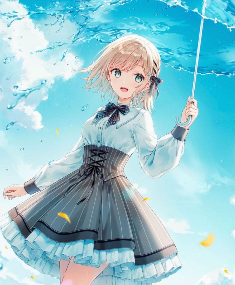 絵師100人展15 Hiten 複製原画　雨過天晴　新品未使用　即購入OK