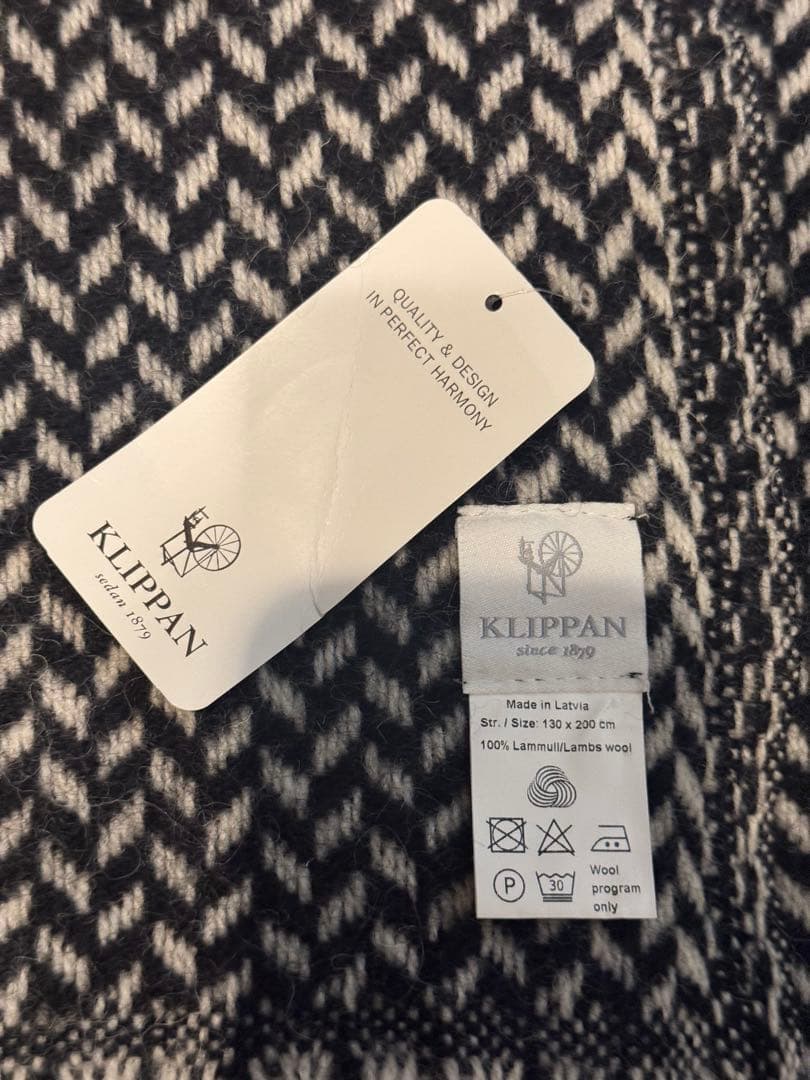 KLIPPAN クリッパン ブランケット ポルカ