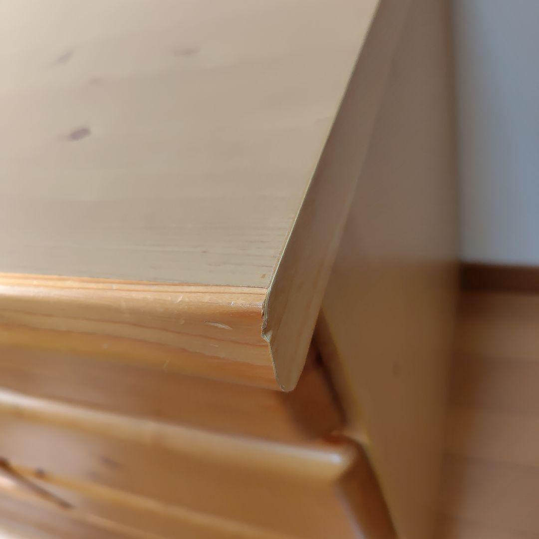 木製テレビ台 ガラス扉付き