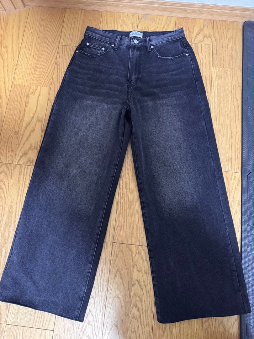 IDEAWAM デニム　黒　L