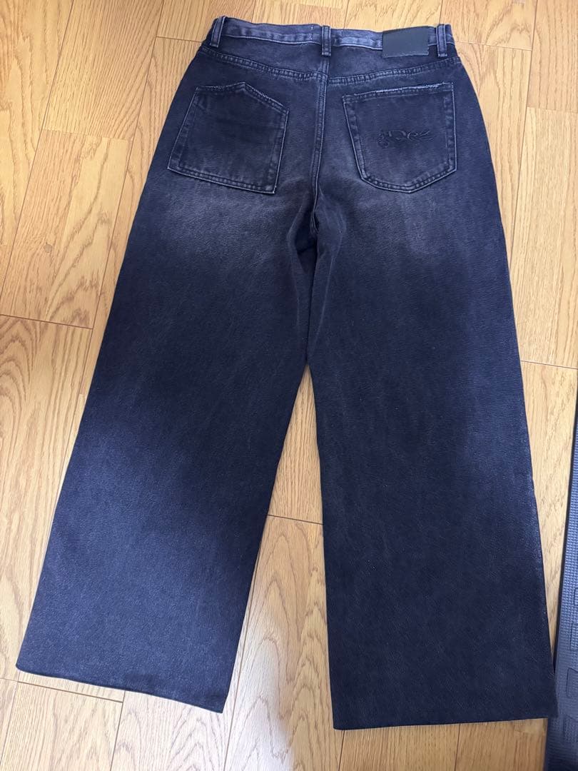 IDEAWAM デニム　黒　L