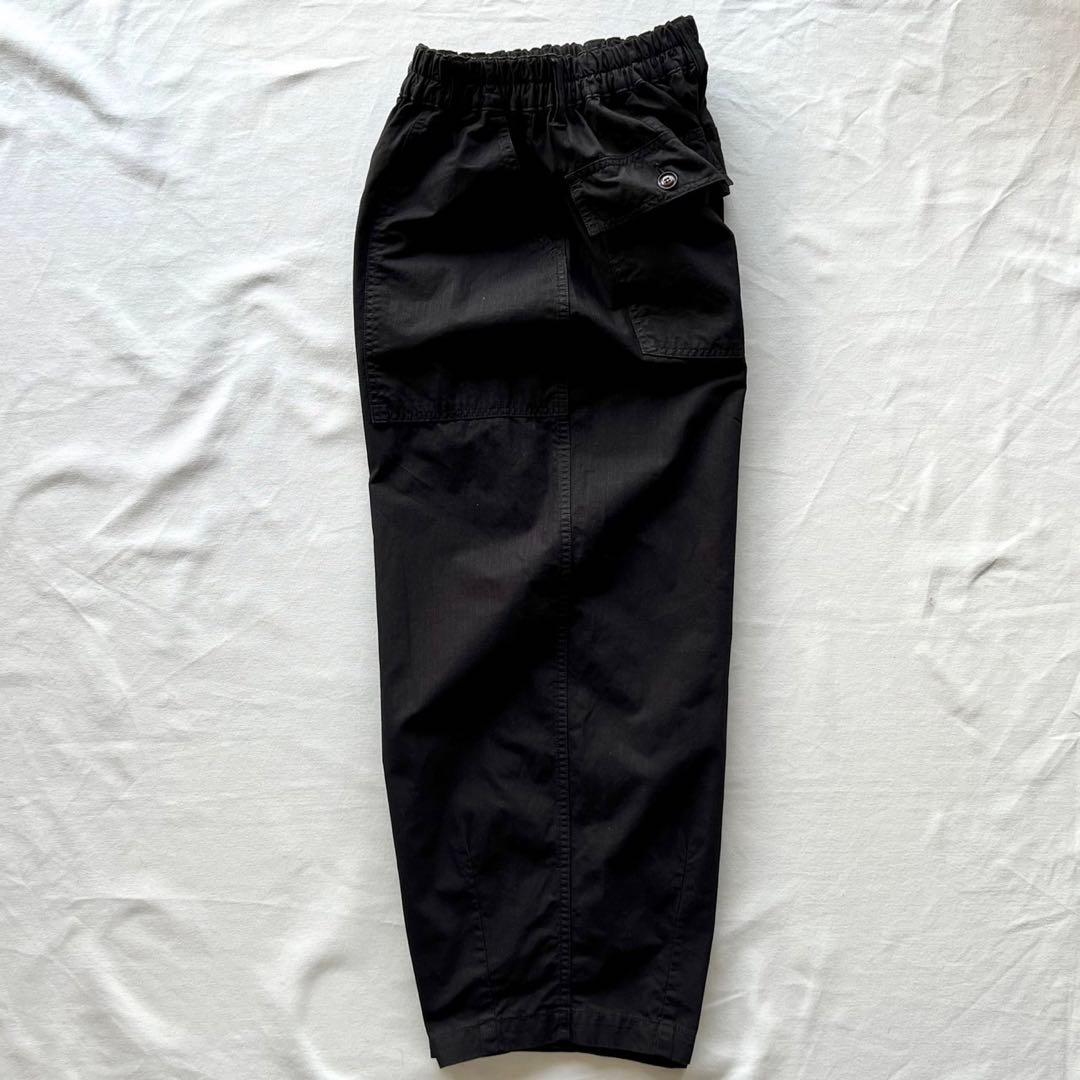 【美品】HARVESTY/CIRCUS FATIGUE PANTS/黒/2