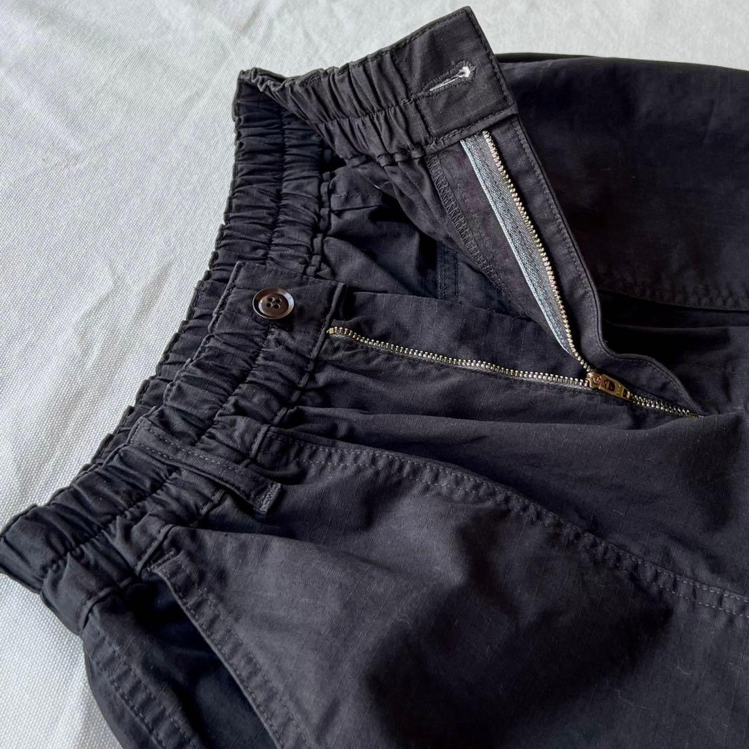 【美品】HARVESTY/CIRCUS FATIGUE PANTS/黒/2