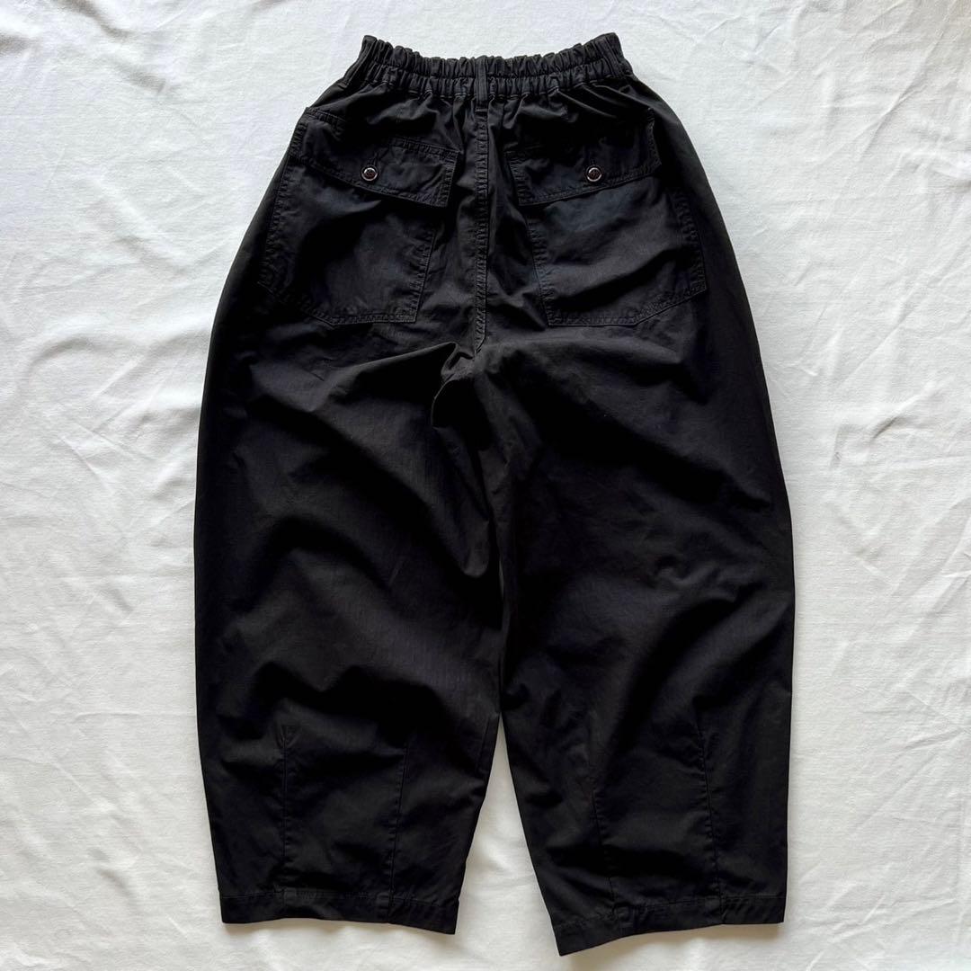 【美品】HARVESTY/CIRCUS FATIGUE PANTS/黒/2