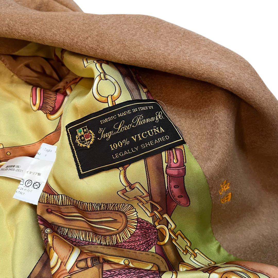 HERNO ヘルノ ロロピアーナ ビキューナ 最高級テーラードジャケット 2B