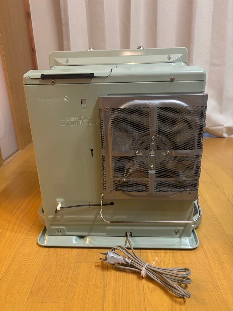 タイコロ　アラジン　ハイブリッド　石油ファンヒーター ミントグリーン