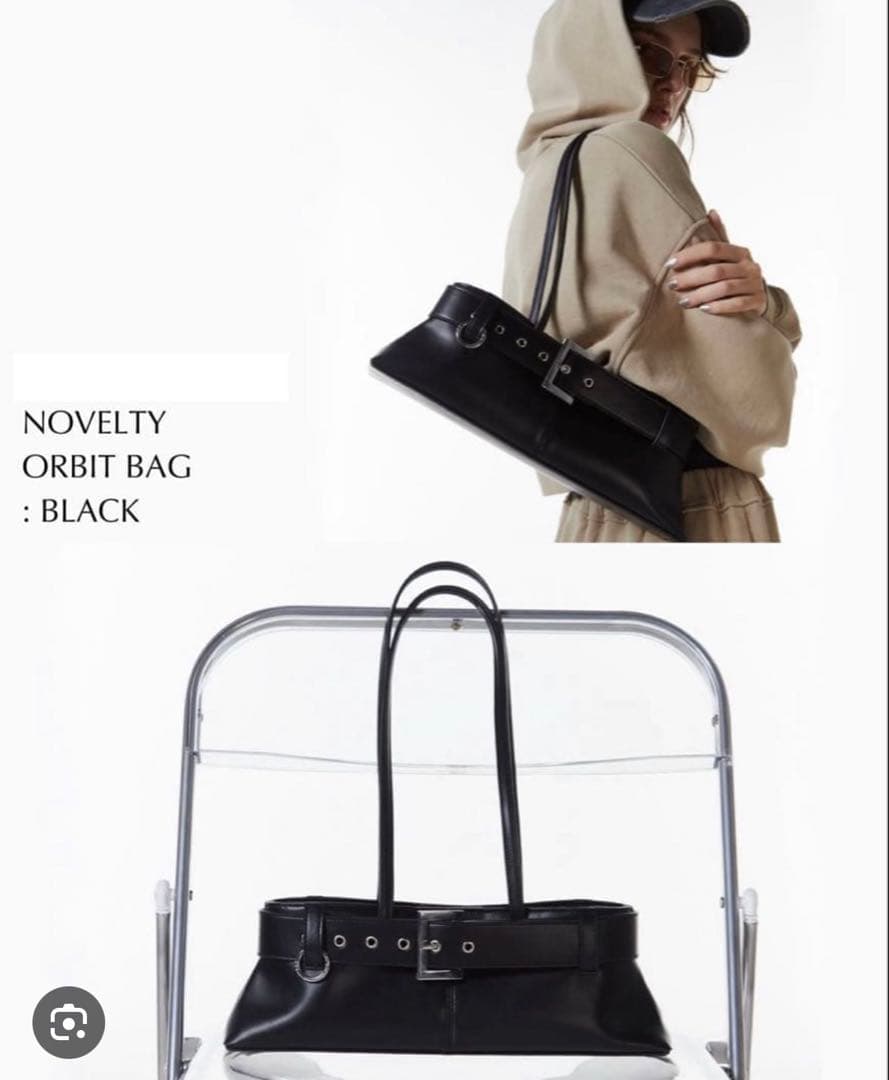 【JOSEMOON】 ORBIT BELT BAG ※Black