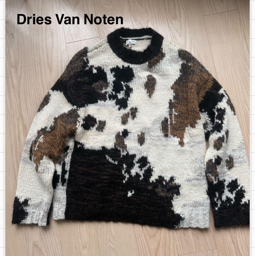✳️一点ものDriesVanNoten 18AWユニセックスニット正規品❤️送料無料