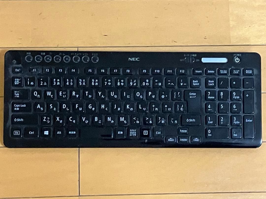 NEC PC-VS570RSB-J デスクトップPC キーボード、充電器付き