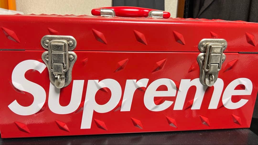 Supreme Diamond Plate Tool Box アクセサリーケース