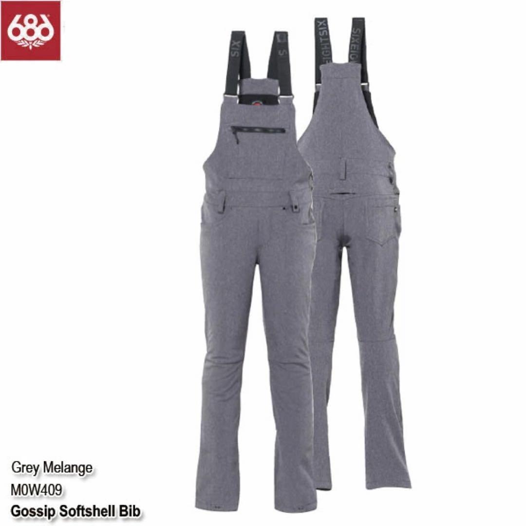 未使用 686 ビブパンツ レディースM 20/21