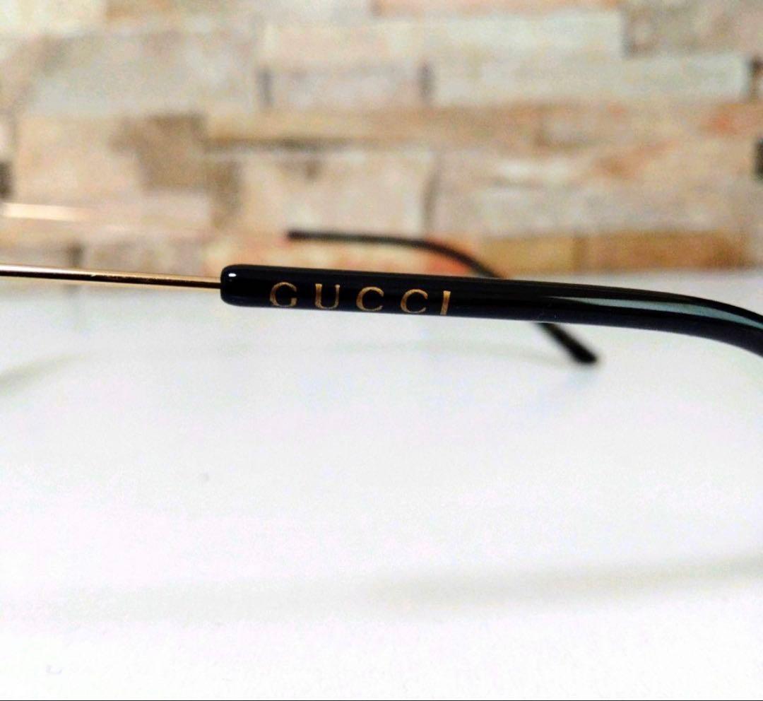 GUCCI 清春愛用　サングラス ディアドロップ ダブルブリッジ