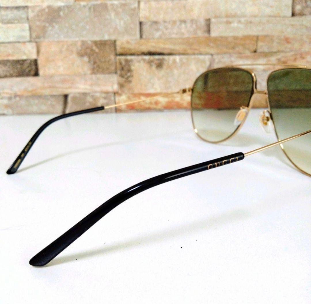 GUCCI 清春愛用　サングラス ディアドロップ ダブルブリッジ
