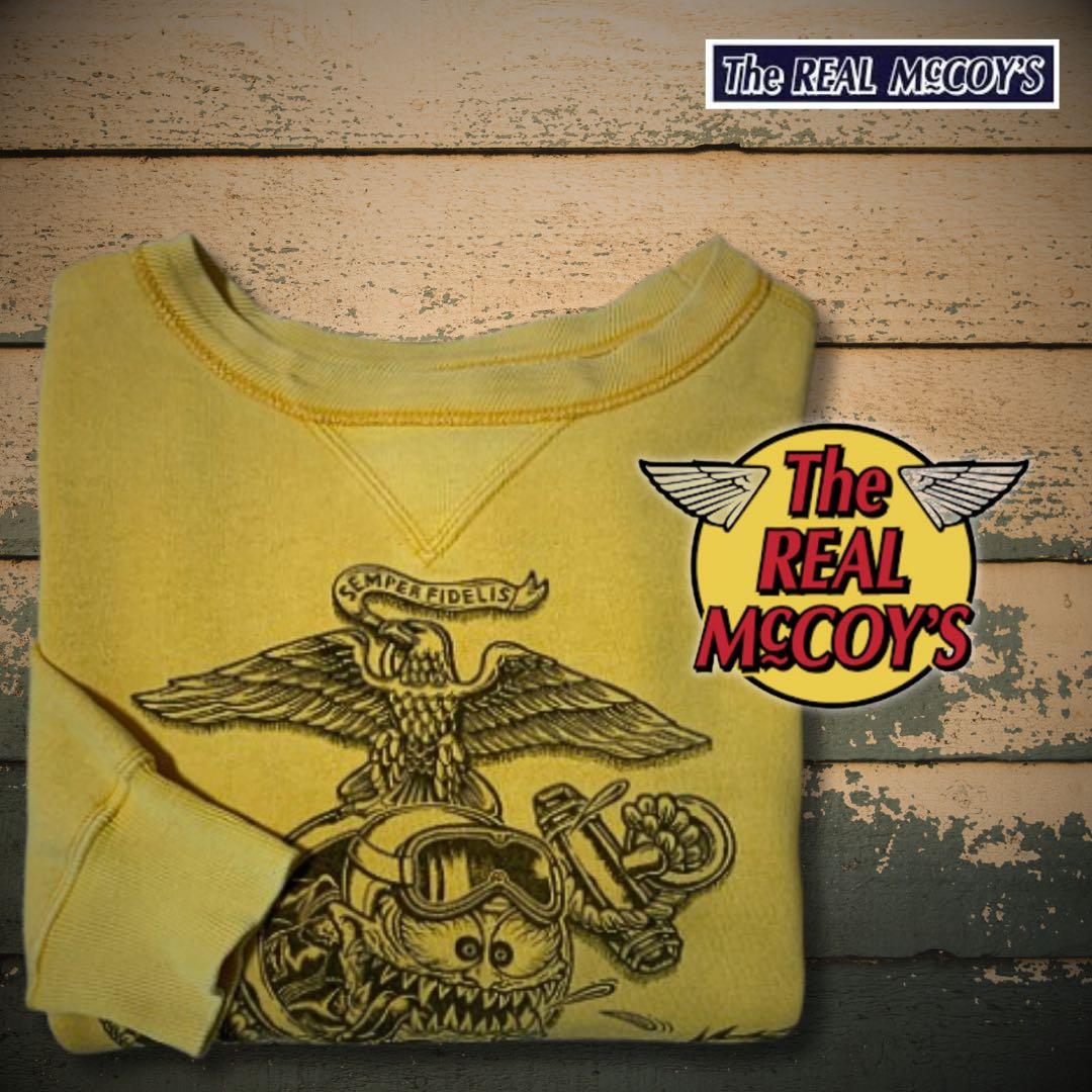 『レア◎』The REAL McCOY'S(旧マッコイ)ヴィンテージスウェット
