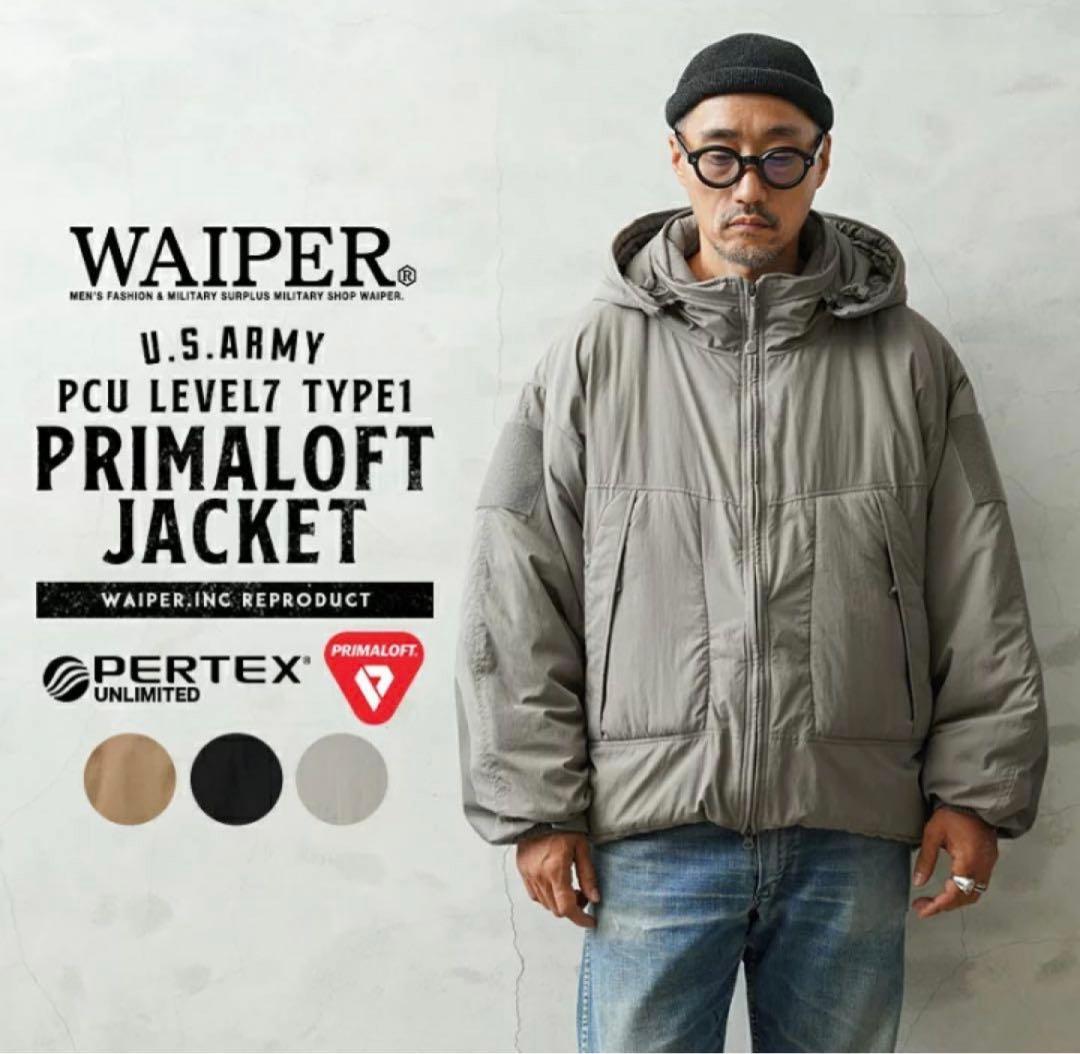 ジャケット・アウター WAIPER PRIMALOFT JACKET ALPHA GRAY