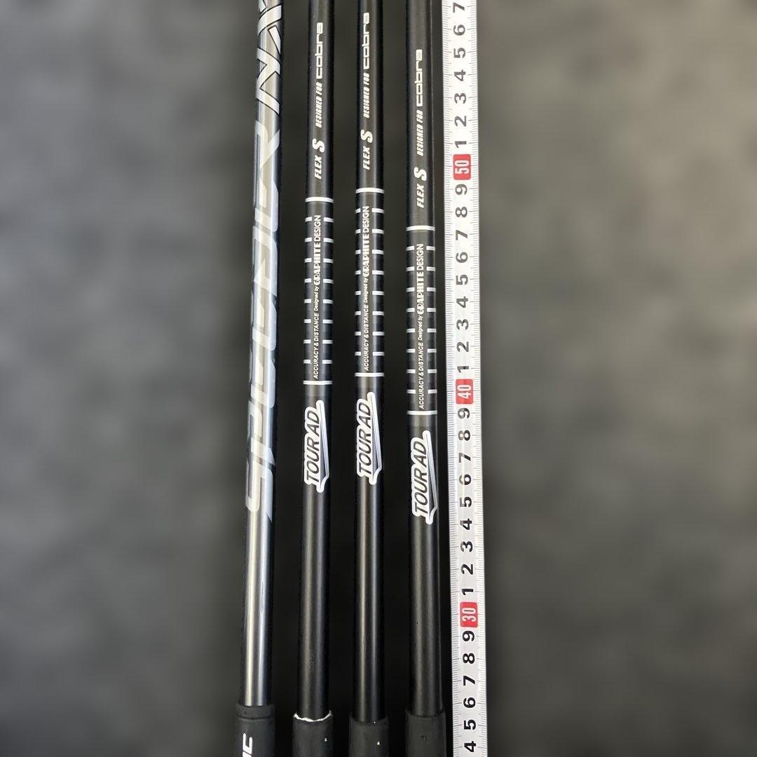 コブラ　ダークスピード純正シャフト ドライバー　フェアウェイウッド４本セット