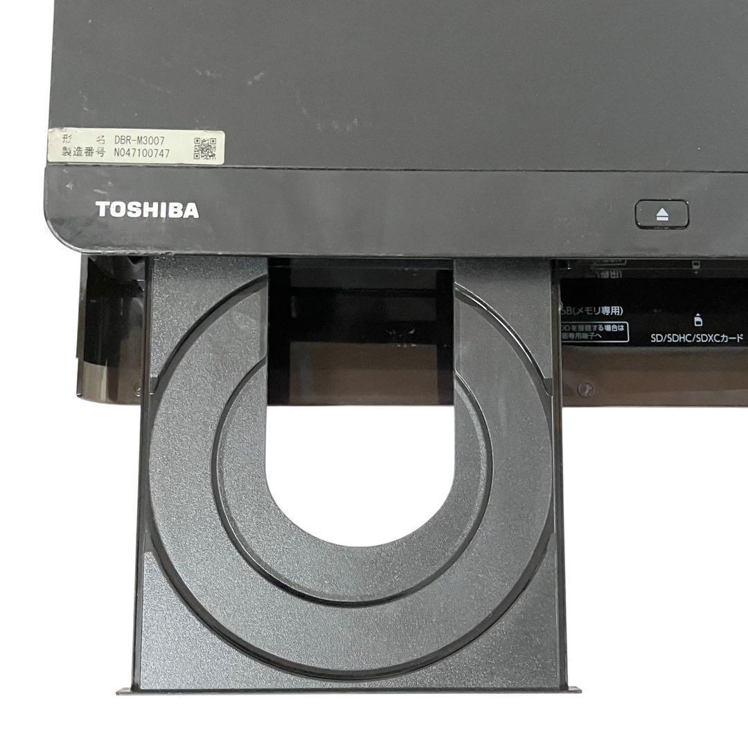 東芝 レグザ 3番組同時録画 3TB ブルーレイレコーダー DBR-M3007