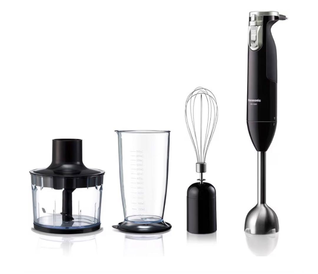 パナソニック ハンドブレンダー ブラックMX-S302-K 極美品
