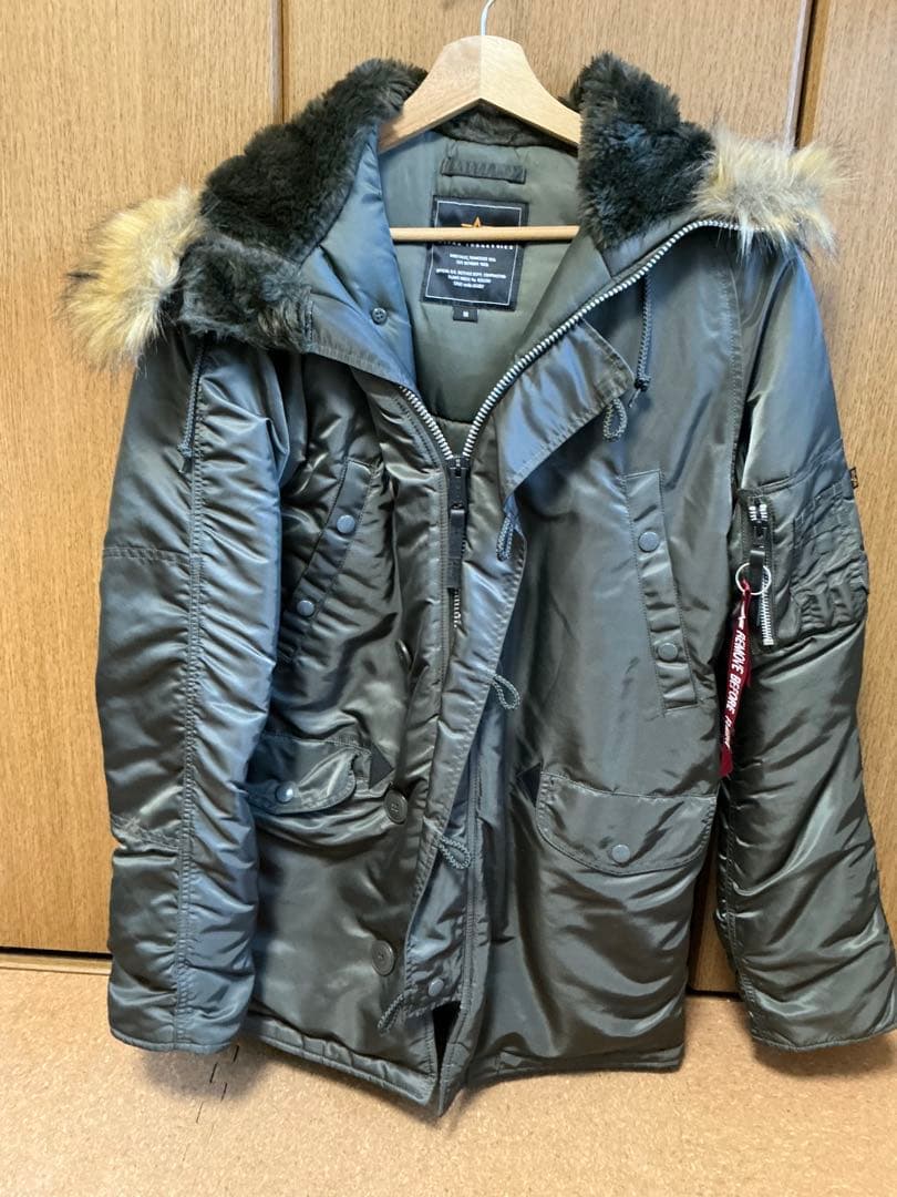 【美品】Alpha industries N-3B JapanFit Mサイズ