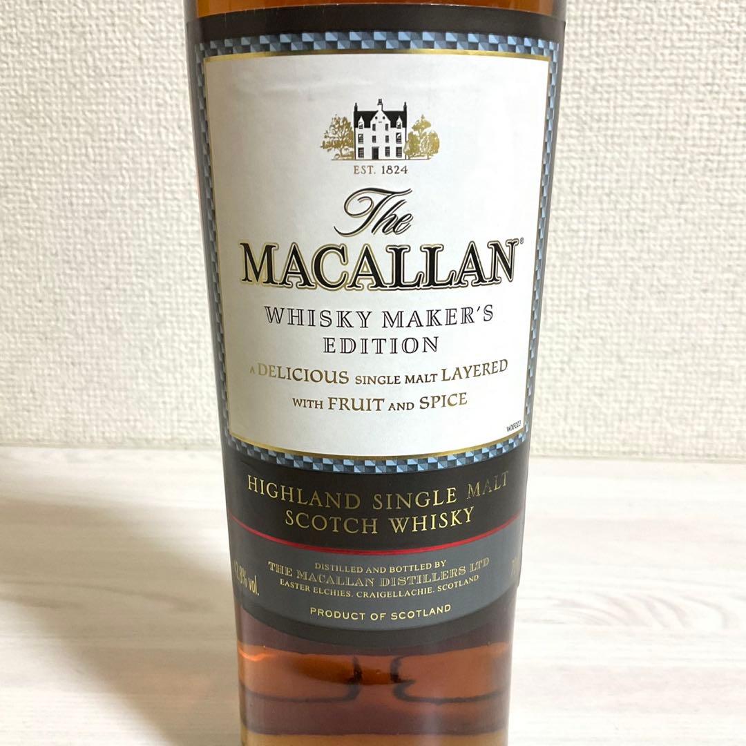 マッカラン ウイスキー メーカーズエディション　スコッチ シングルモルト