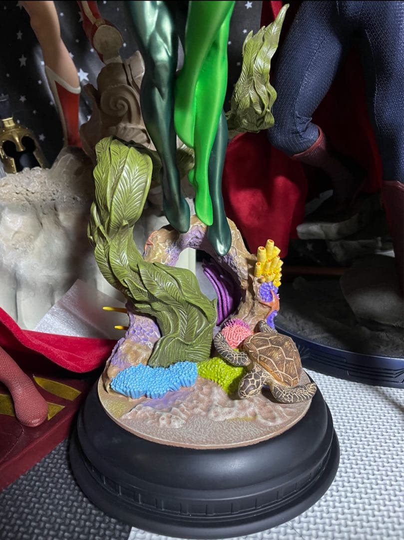 絶版DCアクアマン&メラ スタチュー DCコレクティブルズ
