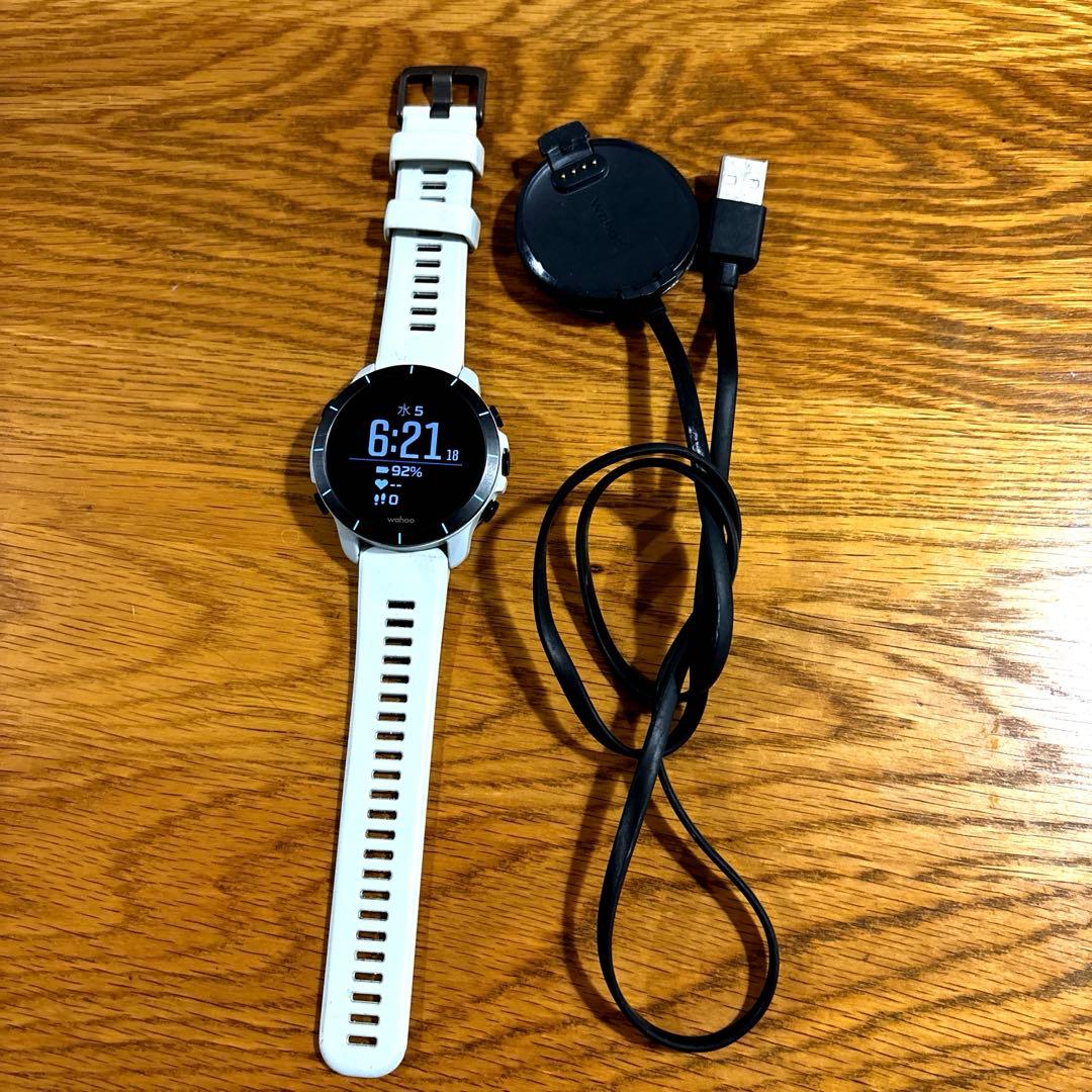 Wahoo ワフー エレメント ライバル GPSマルチスポーツウォッチ充電器付き