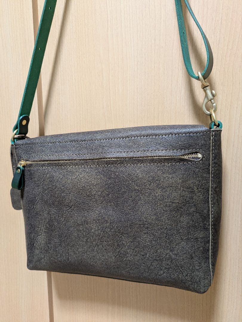 【未使用品】Organ HERZ ショルダーバッグG-37 限定革ハバナ