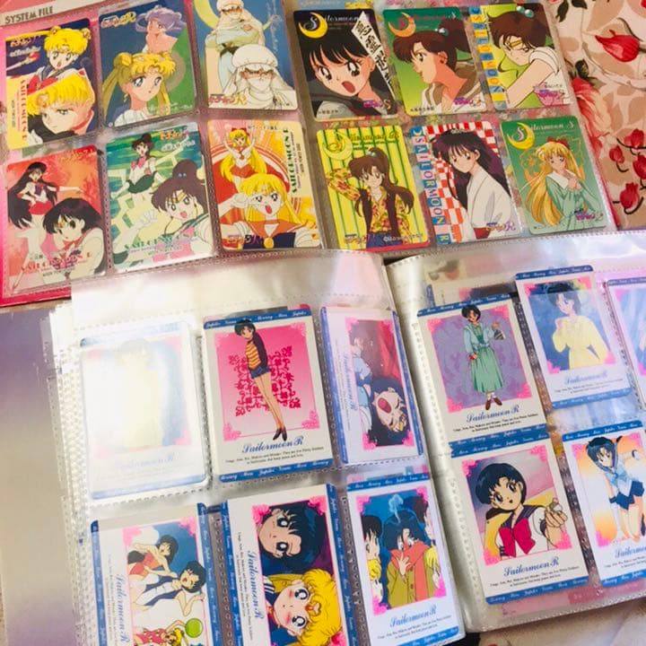 ★セーラームーン★劇場版DVD三本★カードフォルダー★セット★レア商品