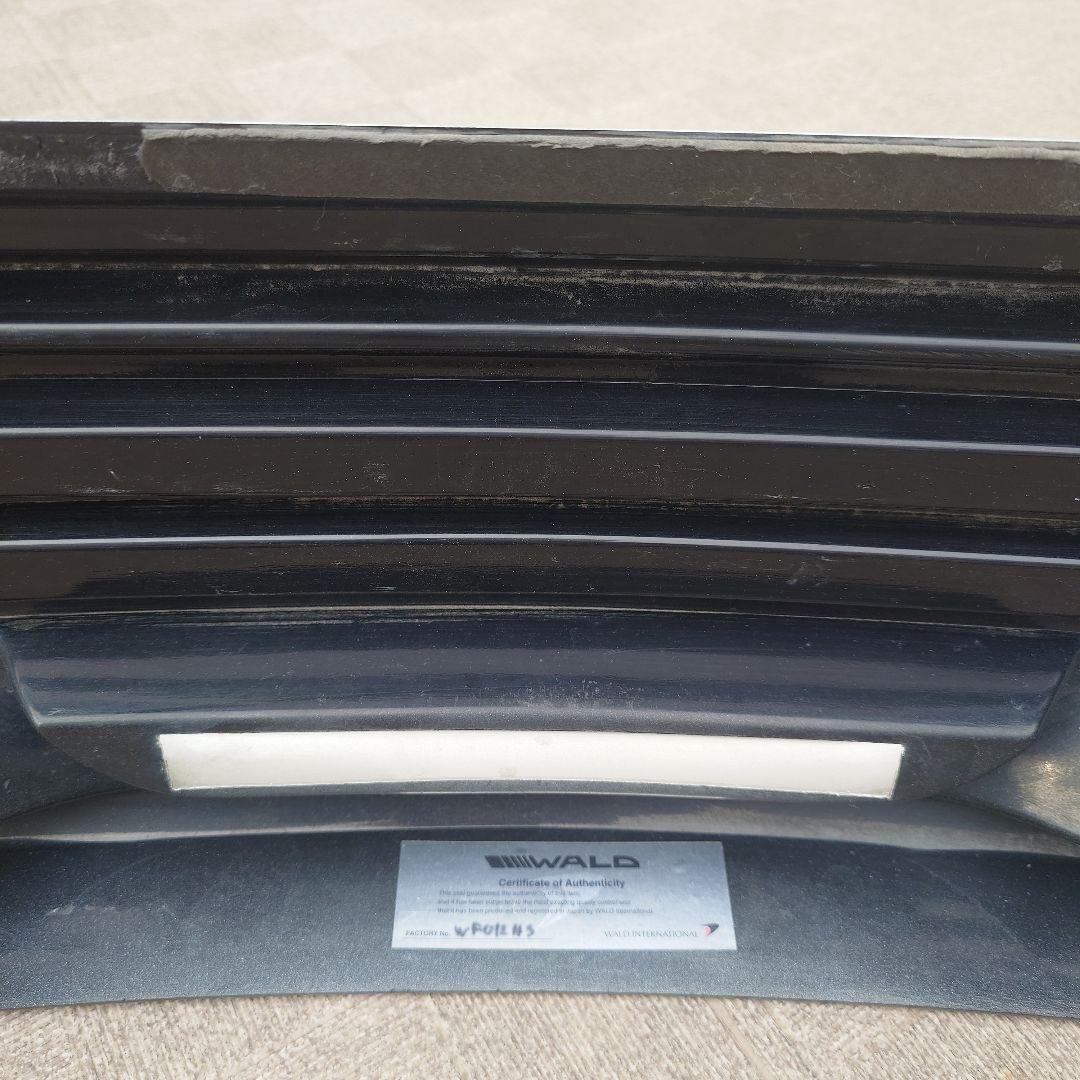 WALD リアハーフバンパー リアスカート ZVW30 前期後期 プリウス３０