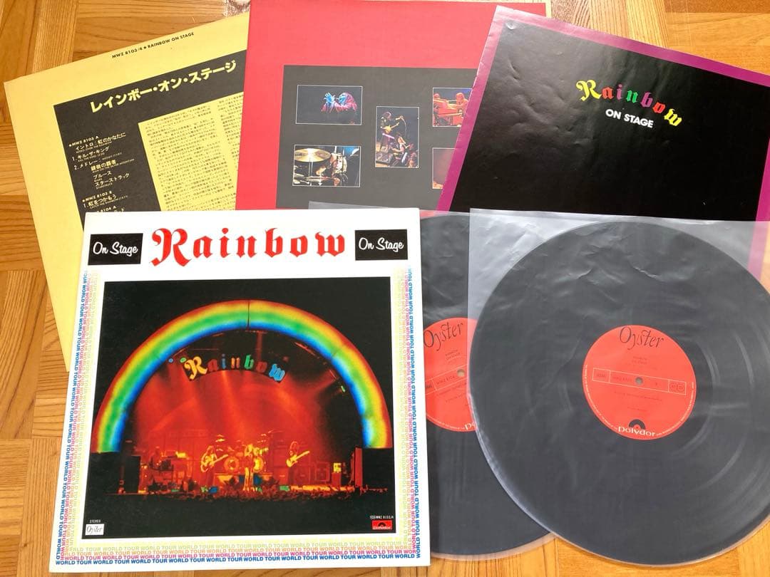 【国内盤まとめて】LP RAINBOW WHITESNAKE/銀嶺の覇者／虹を〜