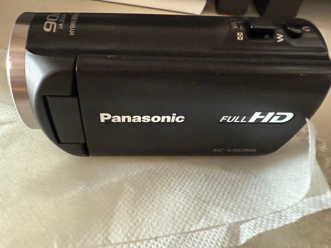 Panasonic HC-V360MS-K ブラック HDビデオカメラ